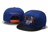 Oklahoma City Thunder Team Logo Adjustable Hat GS (8)